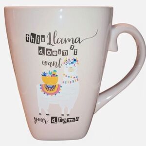 Llama Drama Mug by Ten Strawberry Street